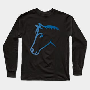 Head Horse Long Sleeve T-Shirt